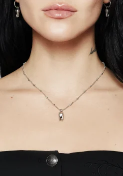 Tooth Pendant Necklace