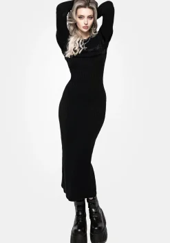 Typhon Stripe Knit Maxi Dress