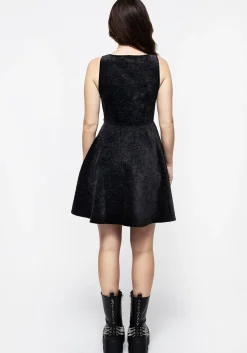 Valar Lace Up Mini Dress