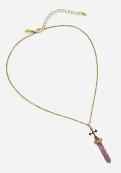 Vallum Cross Shard Necklace