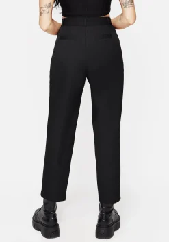 Vanitas Thorn Embroidered Tapered Trousers