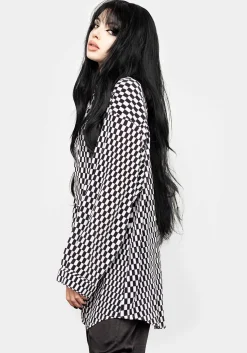 Vaudeville Pleat Shirt Dress