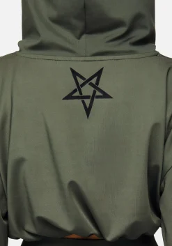 Venin Snake Athleisure Crop Hoody