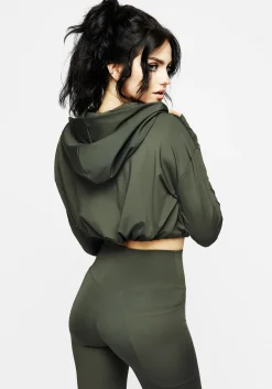 Venin Snake Athleisure Crop Hoody