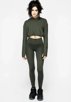 Venin Snake Athleisure Crop Hoody