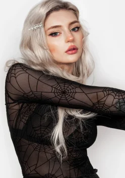 Venom Mesh Crop