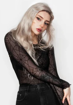 Venom Mesh Crop