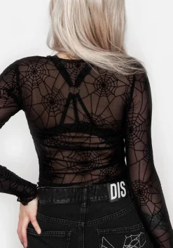Venom Mesh Crop
