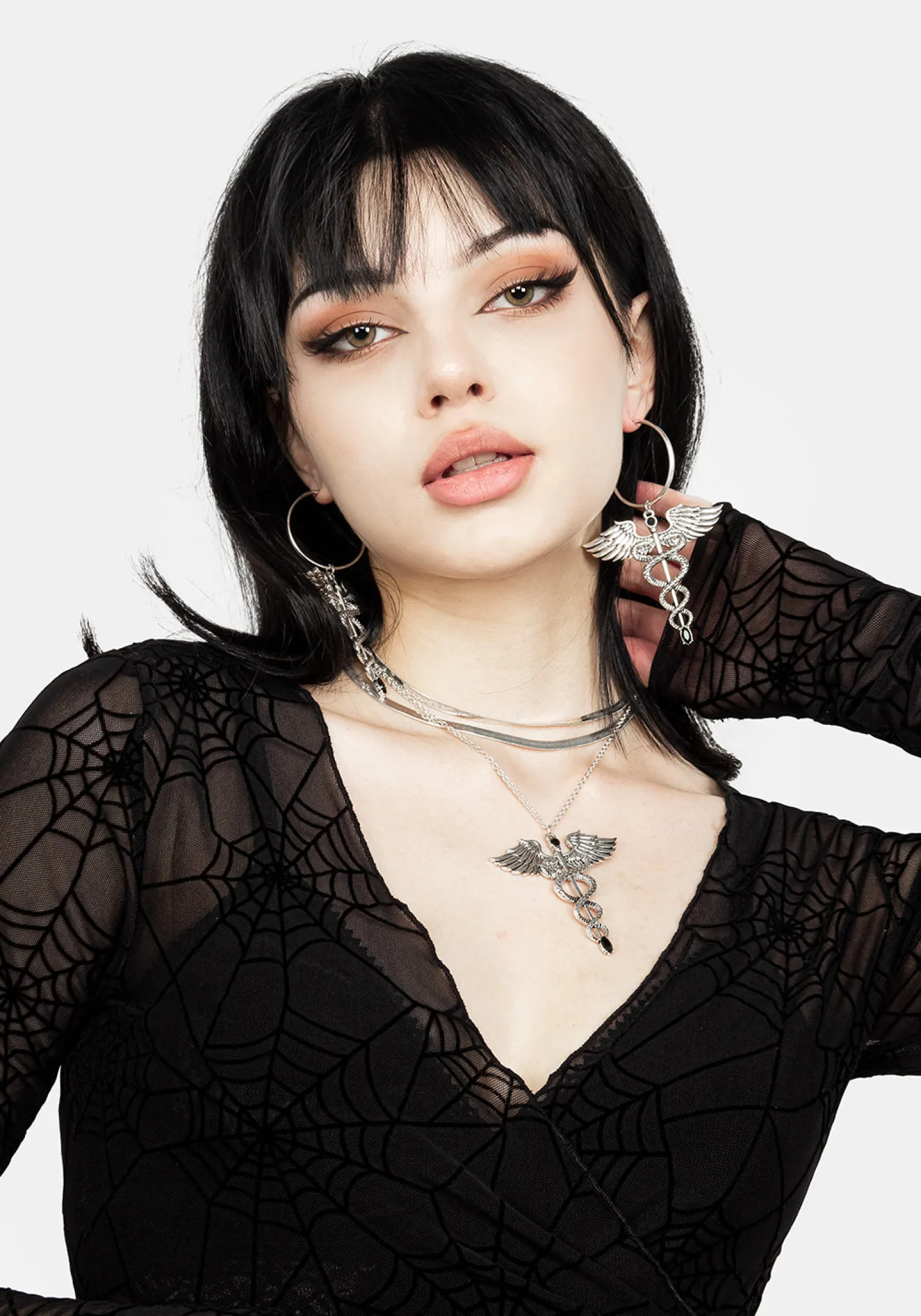 Venom Mesh Wrap Top