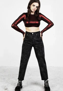 Venom Mom Jeans