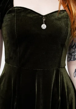 Verdant Corset Mini Dress