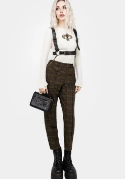 Vignette Brass Chain Harness