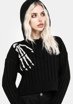 Volar Embroidered Knit Hoody