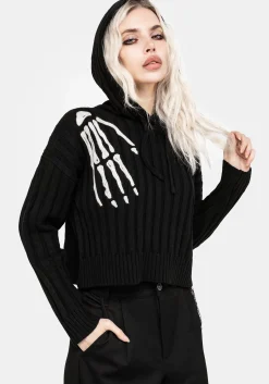 Volar Embroidered Knit Hoody