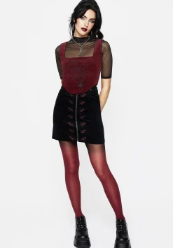 Webcatcher Embroidered Corset Top