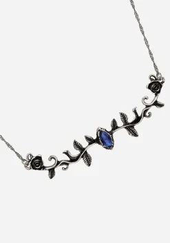Widdershins Dark Rose Necklace