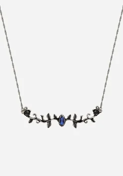 Widdershins Dark Rose Necklace