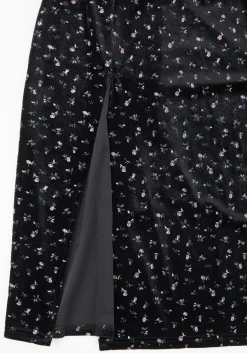 Woe Midi Split Skirt