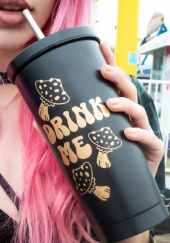 Wonderland Insulated Straw Tumbler
