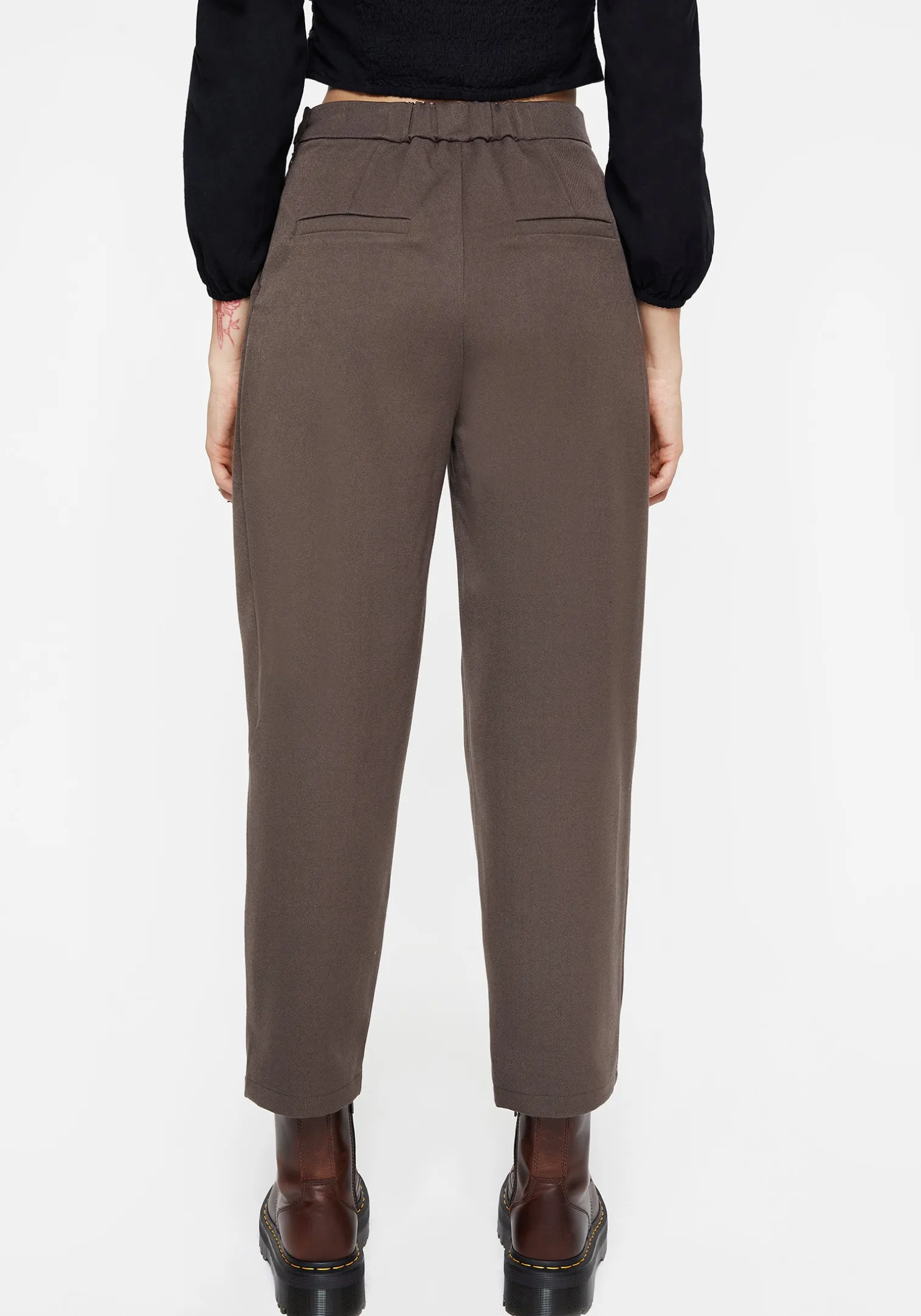 Woodruff Embroidered Balloon Leg Trouser