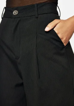 Zelda Pinstripe Tailored Balloon Trousers