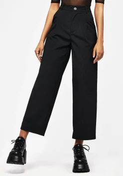 Zelda Pinstripe Tailored Balloon Trousers