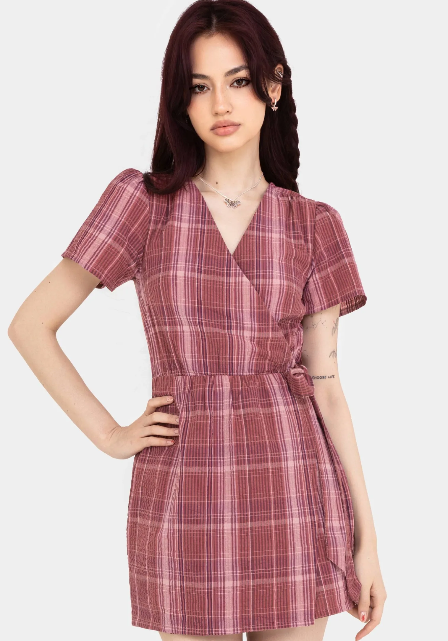 Zorina Cotton Tie Wrap Playsuit