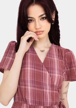 Zorina Cotton Tie Wrap Playsuit